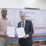 MOU signing ceremony with College De Paris, France 