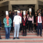 Celebration of “LA CHANDELEUR” by GEU &amp; GEHU students learning French Language  