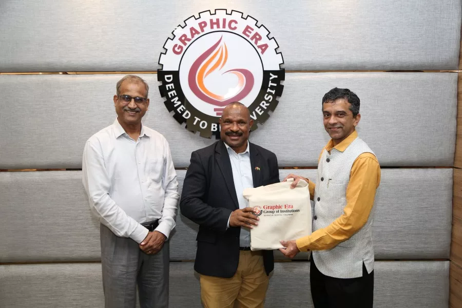 Visit from the High Commission of Papua New Guinea New Delhi 2