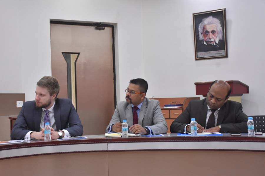 Visit of Delegations from Estonian Entrepreneurship University of Applied Sciences (EUAS), Estonia