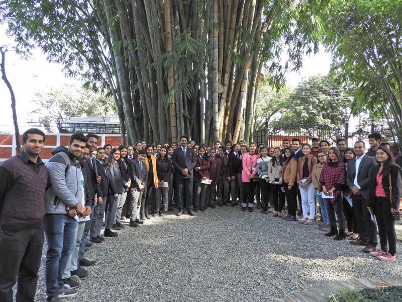 Visit GEU/GEHU students learning French Language participated in French Film Festival at The Doon School
