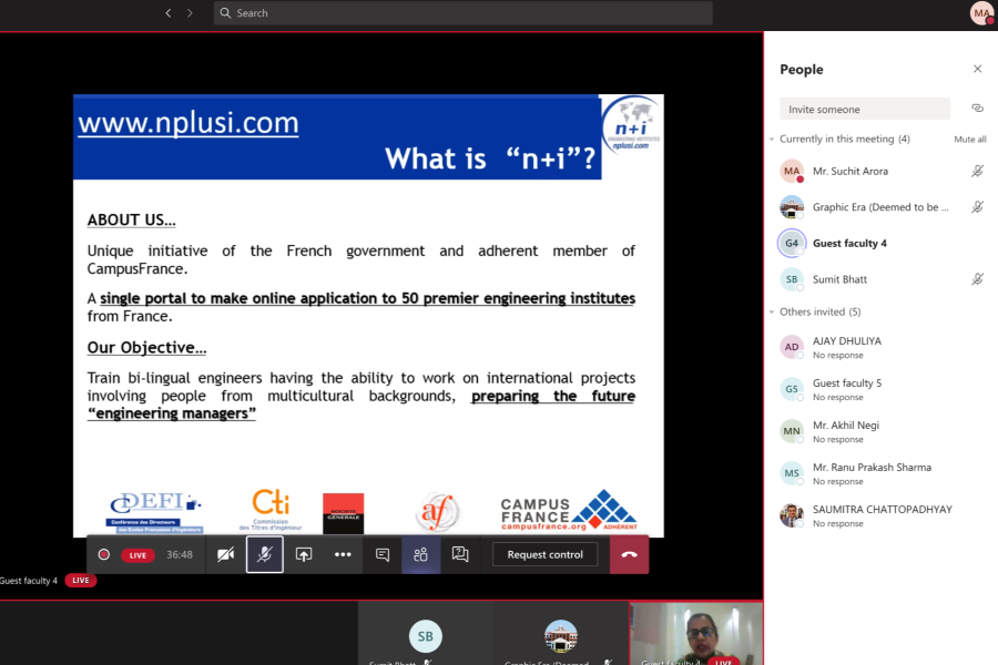 Webinar on “Higher Education &amp; Scholarship Opportunities at French Engineering Universities