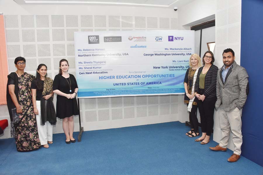 Seminar on “Higher Education Opportunities at USA”  
