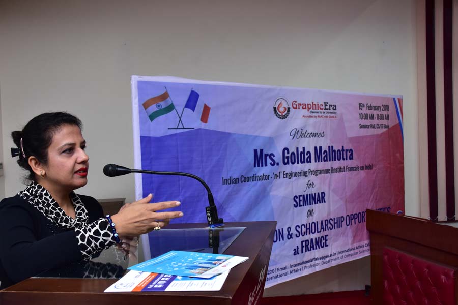 Seminar on “Higher Education and Scholarship Opportunities at France”