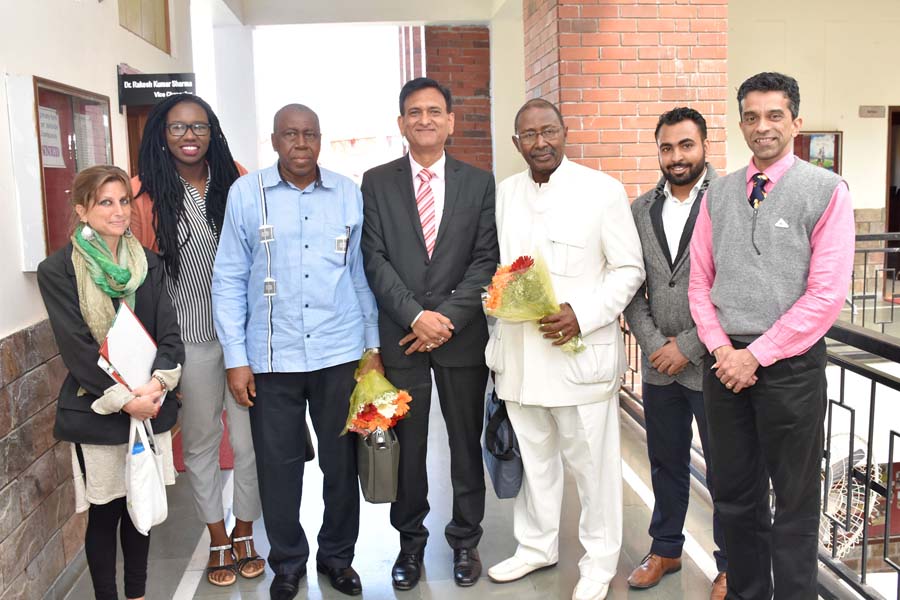 Visit of Delegations from Kofi Annan University of Guinea, Guinea