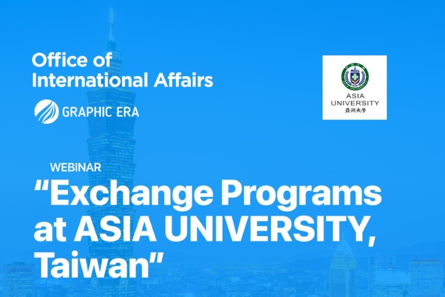 Webinar on “Exchange Programs at ASIA University, Taiwan”