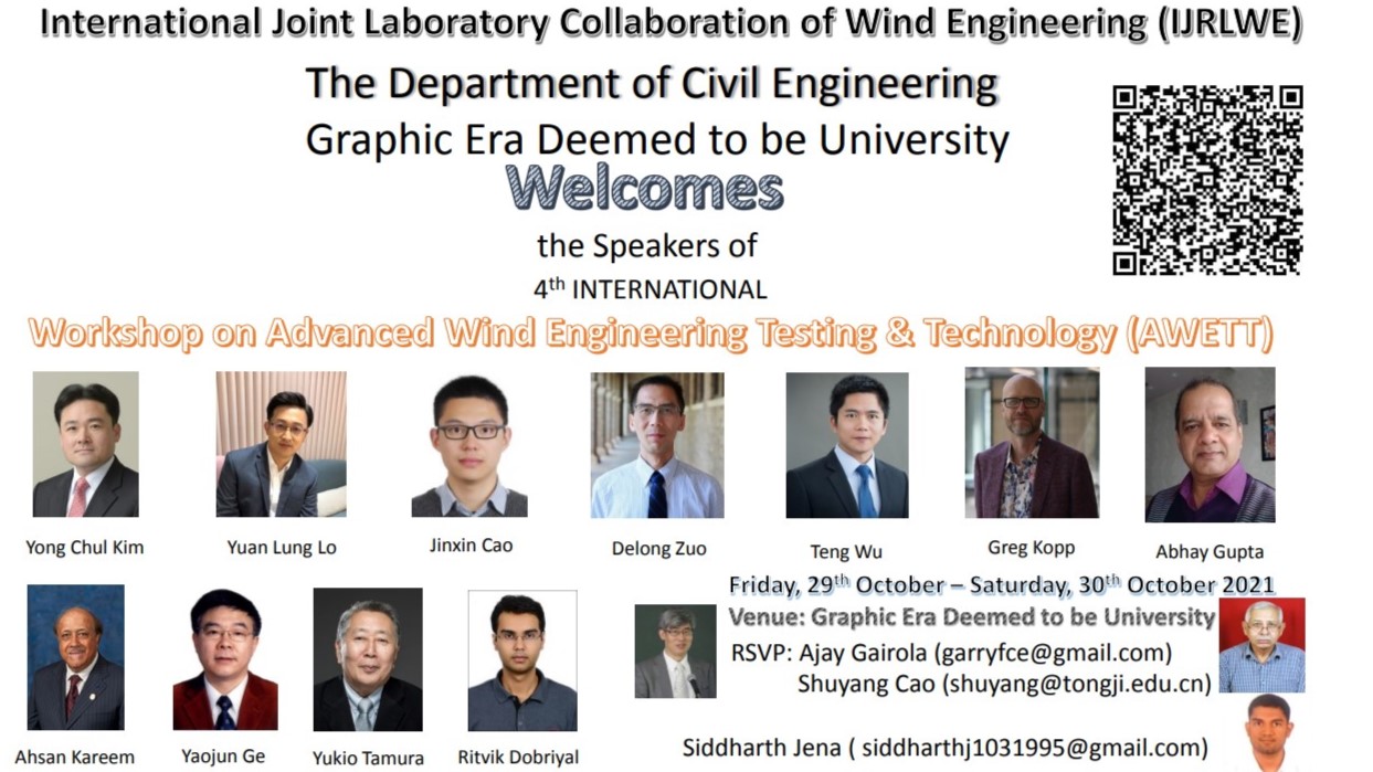 International Workshop on “Advanced Wind Engineering Testing &amp; Technology (AWETT)