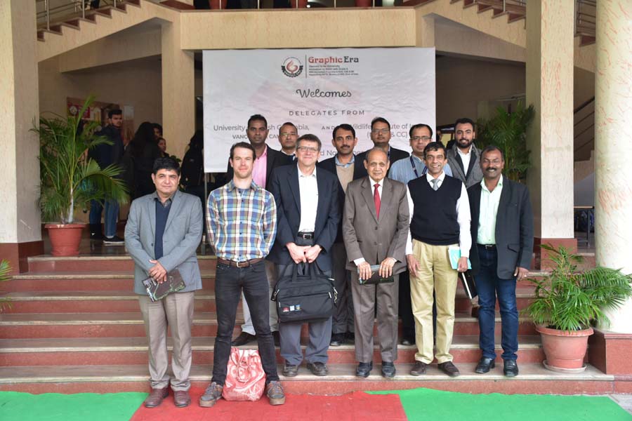 Discussions on Collaborations with University of British Columbia, Canada and Wildlife Institute of India (MOEF &amp; CC)