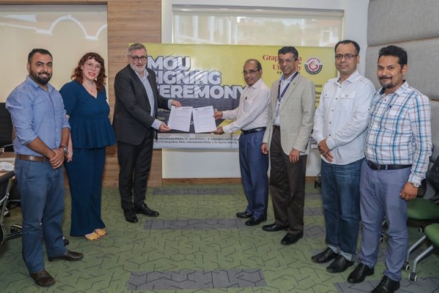 MOU Signing Ceremony with Rennes School of Business, France