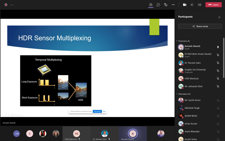 Webinar on “Automated Camera Optimization for Human Vision and Computer Vision Downstream Applications”