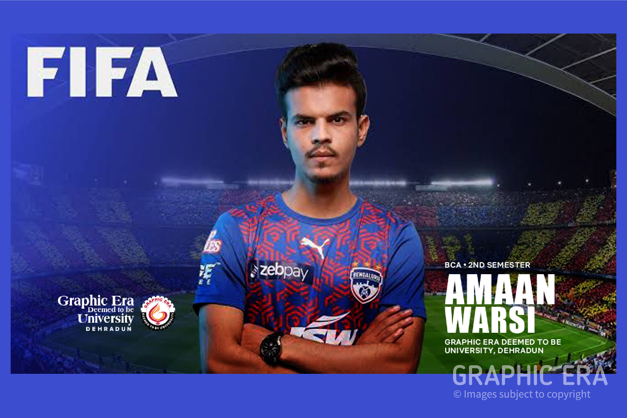 Graphian ‘Aman Warsi’ brings glory to Dehradun by making a spectacular debut in eISL